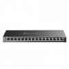 TP-LINK | etStream 16-Port Gigabit Smart Switch with 8-Port PoE+ | TL-SG2016P | Web managed | Desktop | Power supply type External