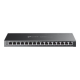 TP-LINK | etStream 16-Port Gigabit Smart Switch with 8-Port PoE+ | TL-SG2016P | Web managed | Desktop | Power supply type External