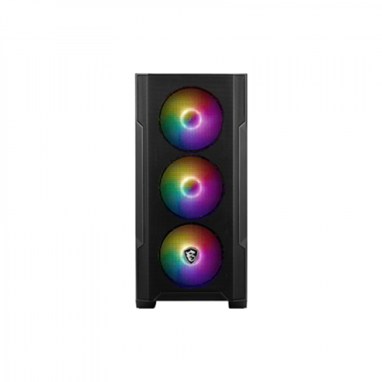 MSI | PC Case | MAG FORGE M100A | Black | Micro ATX Tower | Power supply included No | ATX