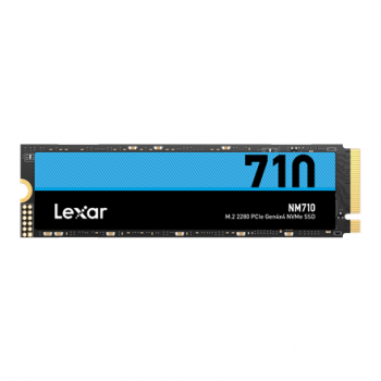 Lexar | M.2 NVMe SSD | NM710 | 1000 GB | SSD form factor M.2 2280 | Solid-state drive interface PCIe Gen4x4 | Read speed 5000 MB/s | Write speed 4500 MB/s