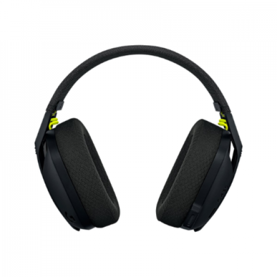 Logitech LIGHTSPEED Gaming Headset | G435 | Bluetooth | Over-Ear | Microphone | Wireless | Black and Neon Yellow