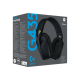 Logitech LIGHTSPEED Gaming Headset | G435 | Bluetooth | Over-Ear | Microphone | Wireless | Black and Neon Yellow