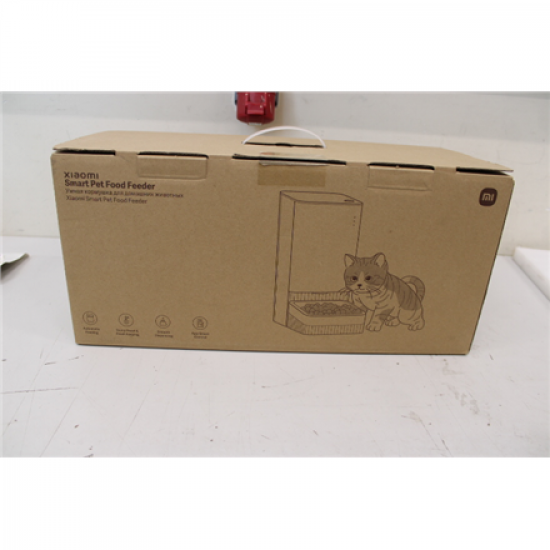 SALE OUT. Xiaomi | Smart Pet Food Feeder EU | Capacity 3.6 L | White | USED, SCRATCHED,NO MANUAL,NO POWER CORD