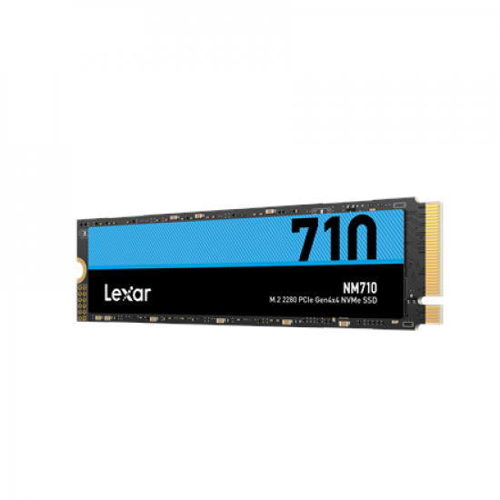 Lexar | M.2 NVMe SSD | NM710 | 500 GB | SSD form factor M.2 2280 | Solid-state drive interface PCIe Gen4x4 | Read speed 5000 MB/s | Write speed 2600 MB/s