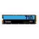 Lexar | M.2 NVMe SSD | NM710 | 500 GB | SSD form factor M.2 2280 | Solid-state drive interface PCIe Gen4x4 | Read speed 5000 MB/s | Write speed 2600 MB/s