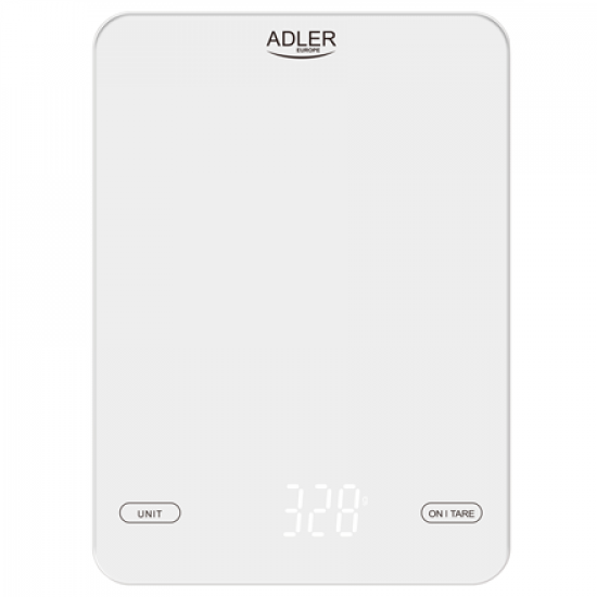 Adler | Kitchen Scale | AD 3177w | Maximum weight (capacity) 10 kg | White