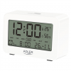 Adler | Alarm Clock | AD 1196w | Alarm function | White