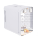 Adler | Mini refrigerator with mirror | AD 8085 | Free standing | Larder | Height 27 cm | Fridge net capacity 4 L | White