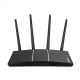 Wireless AX3000 Dual Band WiFi 6 | RT-AX57 | 802.11ax | 2402+574 Mbit/s | 10/100/1000 Mbit/s | Ethernet LAN (RJ-45) ports 4 | Mesh Support Yes | MU-MiMO Yes | No mobile broadband | Antenna type External