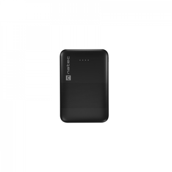 Natec | Power Bank | Trevi Compact | 5000 mAh | 1 x USB-C, 2 x USB A | Black