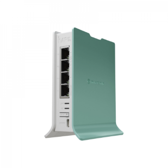 hAP ax lite Router | L41G-2axD | 802.11ax | 574 Mbit/s | Ethernet LAN (RJ-45) ports 4 | Mesh Support No | MU-MiMO No | No mobile broadband | Antenna type Internal