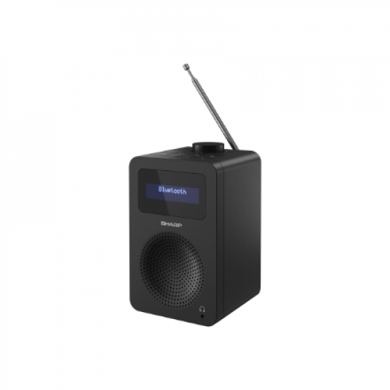 Sharp DR-430(BK) Digital Radio, FM/DAB/DAB+, Bluetooth 5.0, Midnight Black | Sharp | Digital Radio | DR-430(BK) | Bluetooth | Midnight Black