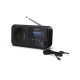 Sharp DR-P420(BK) Tokyo Portable Digital Radio, FM/DAB/DAB+, Bluetooth 5.0, USB or Battery Powered, Midnight Black | Sharp | Tokyo Portable Digital Radio | DR-P420(BK) | Bluetooth | Midnight Black