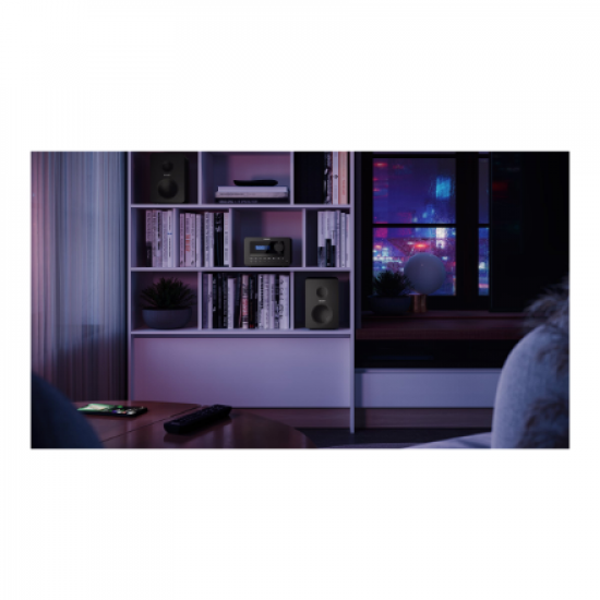 Sharp XL-B520D(BK) Tokyo Hi-Fi Micro System 2.0, FM/DAB/DAB+/USB, CD, Bluetooth 5.0, Aux-in, Black | Sharp | Tokyo Hi-Fi Micro System 2.0 | XL-B520D(BK) | Yes | Bluetooth | Black