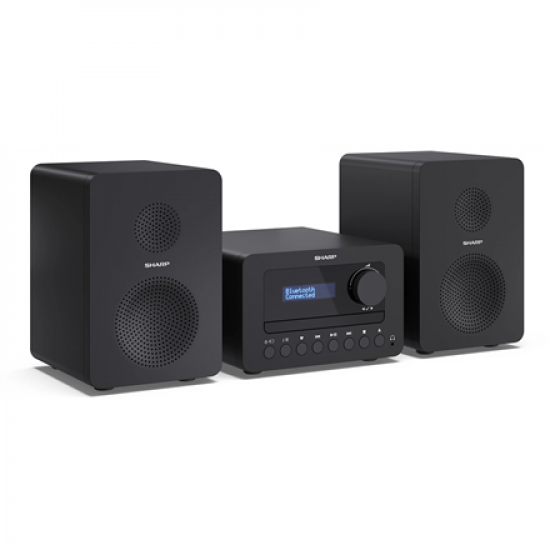 Sharp XL-B520D(BK) Tokyo Hi-Fi Micro System 2.0, FM/DAB/DAB+/USB, CD, Bluetooth 5.0, Aux-in, Black | Sharp | Tokyo Hi-Fi Micro System 2.0 | XL-B520D(BK) | Yes | Bluetooth | Black
