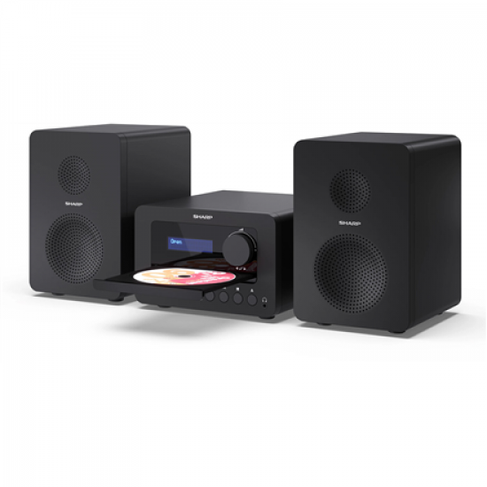 Sharp XL-B520D(BK) Tokyo Hi-Fi Micro System 2.0, FM/DAB/DAB+/USB, CD, Bluetooth 5.0, Aux-in, Black | Sharp | Tokyo Hi-Fi Micro System 2.0 | XL-B520D(BK) | Yes | Bluetooth | Black