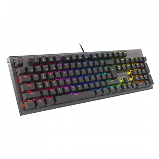 Genesis | THOR 303 | Mechanical Gaming Keyboard | Wired | RGB LED light | US | USB Type-A | 1152 g | Outemu Red