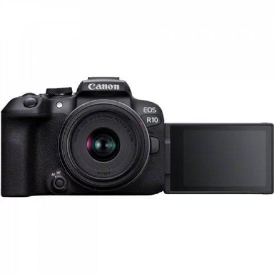 Canon | D.CAM EOS R10 Mirrorless Camera Body | Megapixel 24.2 MP | Image stabilizer | ISO sensitivity (max) 32000 | Wi-Fi | Video recording | Manual | CMOS | Black