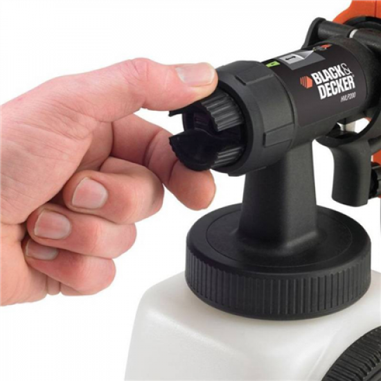 BLACK & DECKER | Paint Spray Gun, 1200 ml | HVLP200-QS