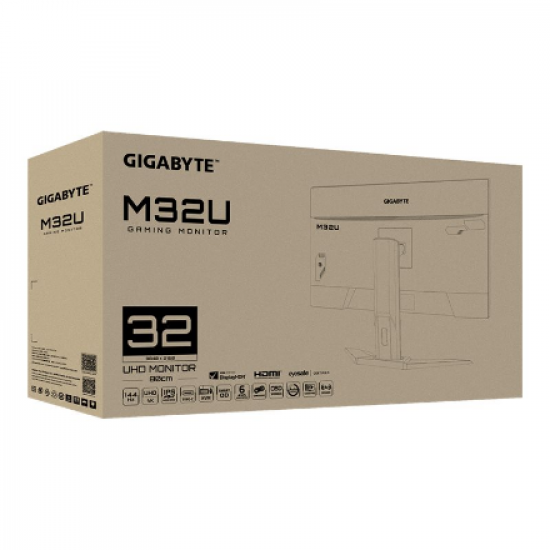 Gigabyte | Arm Edition Gaming Monitor | M32U AE-EK | 32 