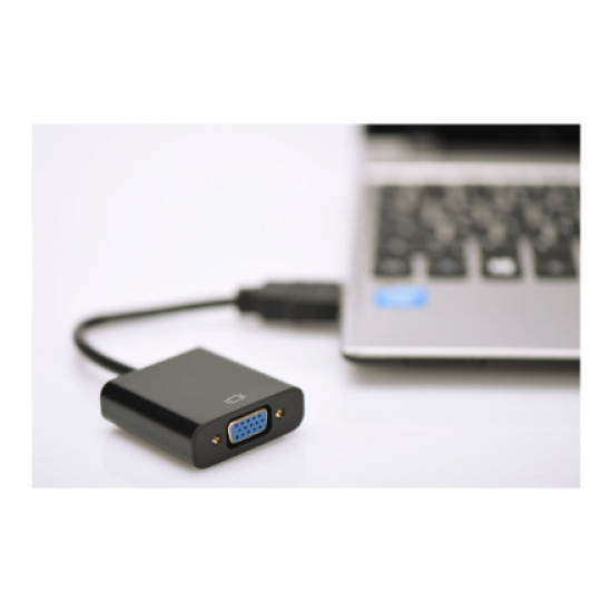 Digitus | HDMI to VGA converter adapter | DA-70461 | Black