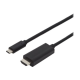 Digitus | USB Type-C adapter cable | AK-300330-020-S | USB-C to HDMI USB Type-C
