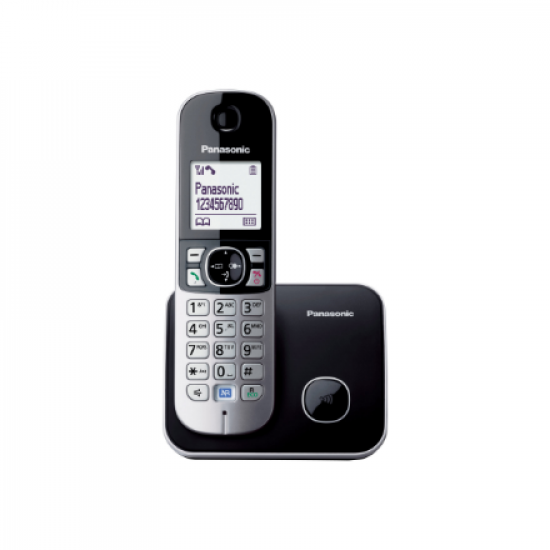 Panasonic Cordless phone | KX-TG6811PDB | Built-in display | Black