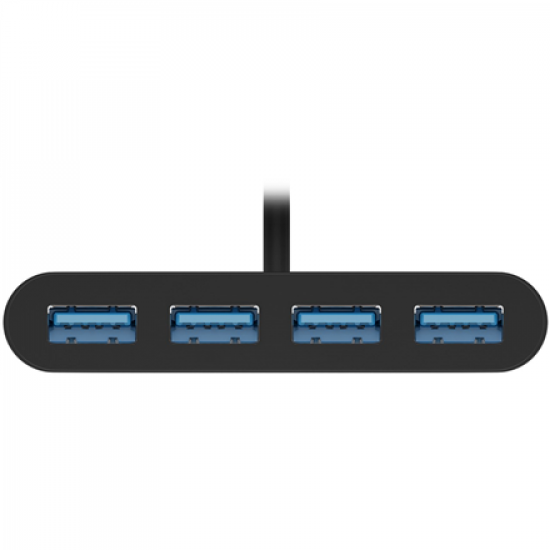 Goobay | 4-Port USB-C Multiport Adapter | 61073 | Type-C | USB-A