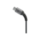 Goobay | USB-C to USB-A Textile Cable with Metal Plugs | 49296 | USB-C to USB-A