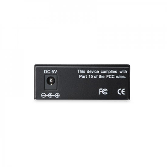 Digitus | Fast Ethernet Media Converter, Multimode SC connector, 1310nm, up to 2km | DN-82020-1 | SC duplex | 10/100M RJ45 port