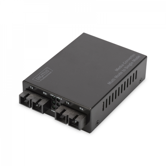 Digitus | Fast Ethernet Media Converter Multi- to Singlemode SC to SC, Wavelenth 1310nm | DN-82024 | SC | SC