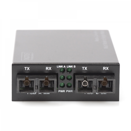 Digitus | Fast Ethernet Media Converter Multi- to Singlemode SC to SC, Wavelenth 1310nm | DN-82024 | SC | SC