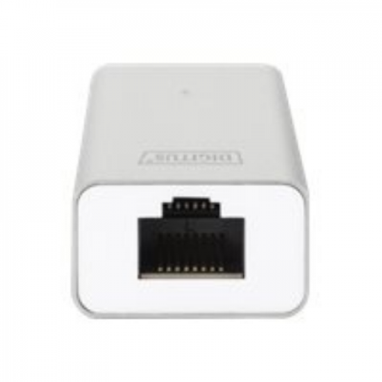 Digitus | 3-port USB Hub and Gigabit LAN adapter | DA-70250-1 | USB Hub