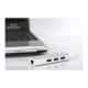 Digitus | 3-port USB Hub and Gigabit LAN adapter | DA-70250-1 | USB Hub