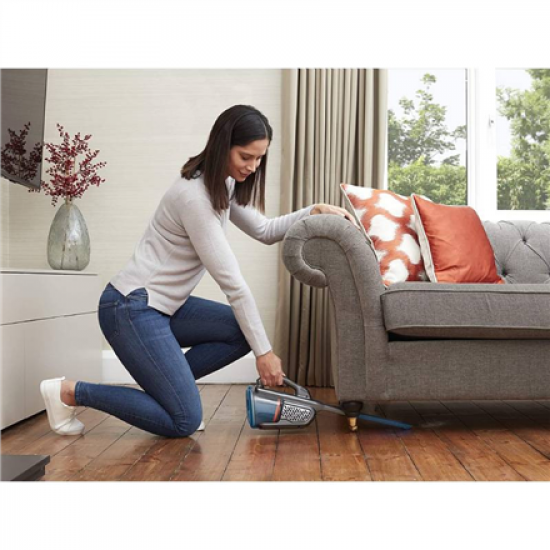 BLACK & DECKER Vacuum Cleaner | BHHV520BF-QW | Cordless operating | Handheld | 18 V | Blue/Gray
