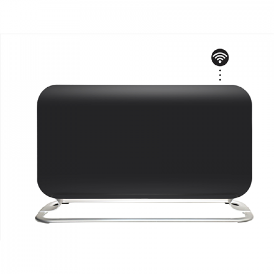 Mill CO1200WIFI3BLACK GEN3 Convection Heater, 1200W, Steel fronts, LED display, Black | Mill | Heater | CO1200WIFI3BLACK GEN3 | Convection Heater | 1200 W | Black