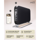 Mill CO1200WIFI3BLACK GEN3 Convection Heater, 1200W, Steel fronts, LED display, Black | Mill | Heater | CO1200WIFI3BLACK GEN3 | Convection Heater | 1200 W | Black