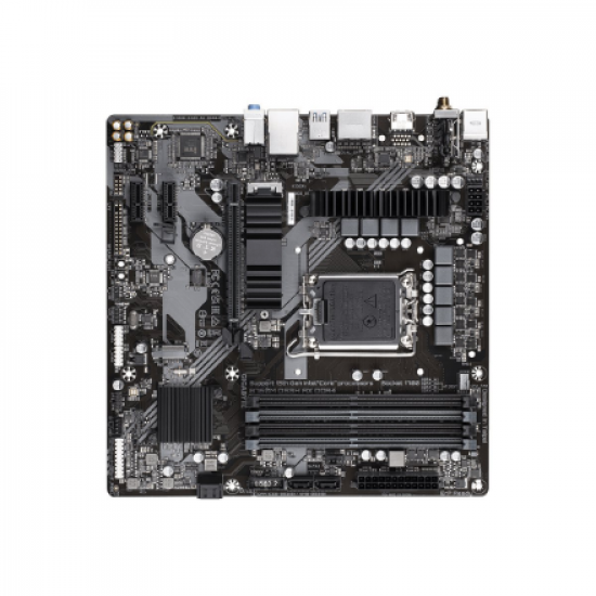 Gigabyte | B760M DS3H AX DDR4 1.0 M/B | Processor family Intel | Processor socket  LGA1700 | DDR4 DIMM | Memory slots 4 | Supported hard disk drive interfaces 	SATA, M.2 | Number of SATA connectors 4 | Chipset Intel B760 Express | Micro ATX