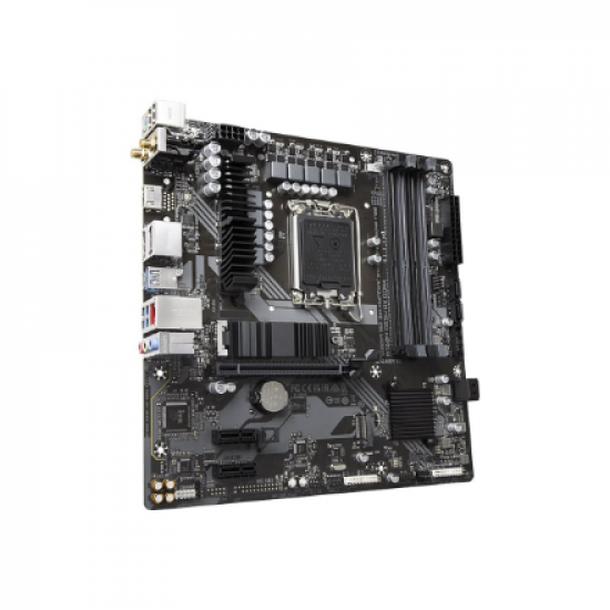 Gigabyte | B760M DS3H AX DDR4 1.0 M/B | Processor family Intel | Processor socket  LGA1700 | DDR4 DIMM | Memory slots 4 | Supported hard disk drive interfaces 	SATA, M.2 | Number of SATA connectors 4 | Chipset Intel B760 Express | Micro ATX