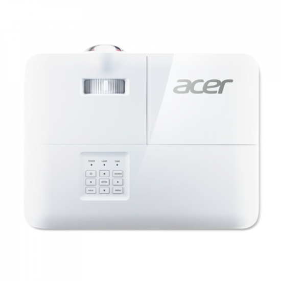 Acer | S1386WHn | WXGA (1280x800) | 3600 ANSI lumens | White | Lamp warranty 12 month(s)