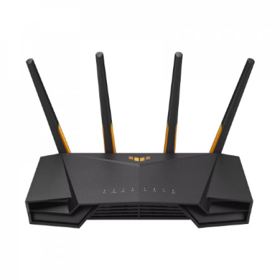 Wireless Wifi 6 AX4200 Dual Band Gigabit Router, EU and UK plug | TUF-AX4200 | 802.11ax | 3603+574 Mbit/s | 10/100/1000 Mbit/s | Ethernet LAN (RJ-45) ports 4 | Mesh Support Yes | MU-MiMO Yes | 3G/4G data sharing | Antenna type External | 1 x USB 3.2 Gen 1