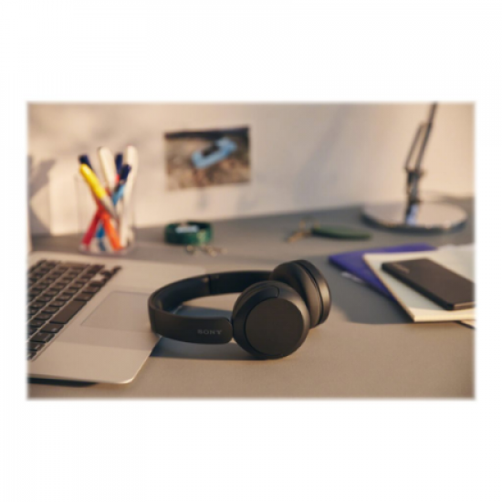 Sony | Wireless Headphones | WH-CH520 | Wireless | On-Ear | Microphone | Wireless | Black