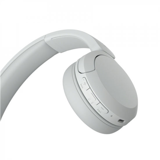 Sony | Wireless Headphones | WH-CH520 | Wireless | On-Ear | Microphone | Noise canceling | Wireless | White