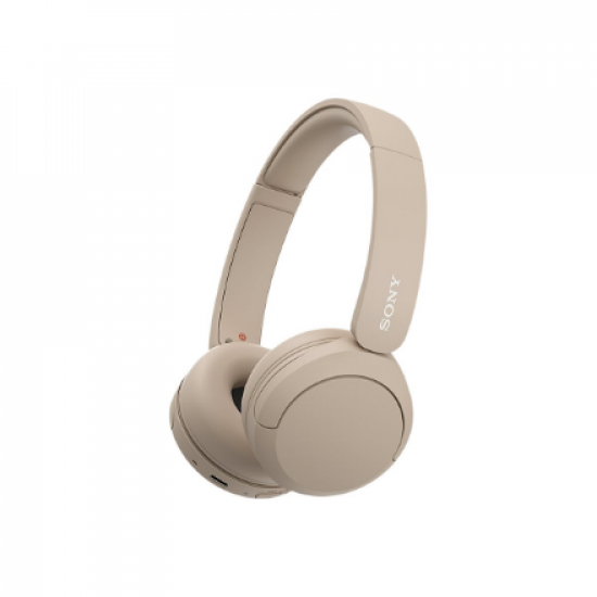 Sony | Wireless Headphones | WH-CH520 | Wireless | On-Ear | Microphone | Noise canceling | Wireless | Beige