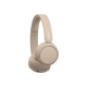 Sony | Wireless Headphones | WH-CH520 | Wireless | On-Ear | Microphone | Noise canceling | Wireless | Beige