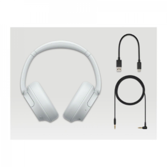 Sony WH-CH720N Wireless ANC (Active Noise Cancelling) Headphones, Beige | Sony | Wireless Headphones | WH-CH720N | Wireless | On-Ear | Microphone | Noise canceling | Wireless | White