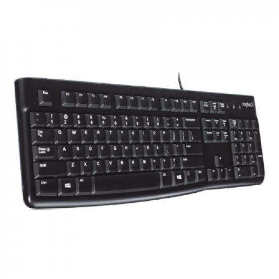 LOGITECH K120 Corded Keyboard black USB (US) | Logitech