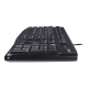 LOGITECH K120 Corded Keyboard black USB (US) | Logitech