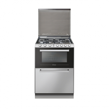 Candy | Oven | TRIO4GXNT/1 | 40 L | Gas | Manual | Knobs | Height 87.5 cm | Width 60 cm | Stainless steel