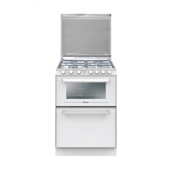 Candy | Oven | TRIO4GWNT/1 | 40 L | Gas | Manual | Knobs | Height 87.5 cm | Width 60 cm | White